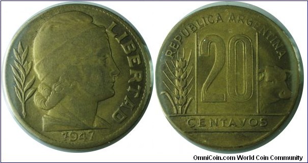 Argentina20Centavos-km42-1947