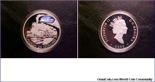 The last coin I needed for the 2000-03 Transportation series for my Trains on Coins collection!