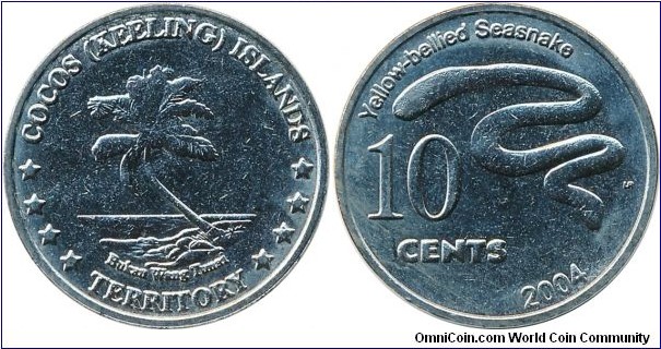 Keeling-Cocos Islands 10¢