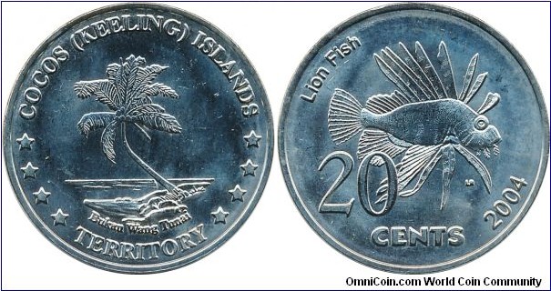 Keeling-Cocos Islands 20¢