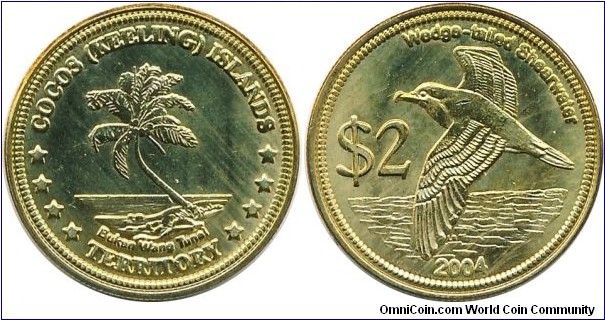 Keeling-Cocos Islands $2