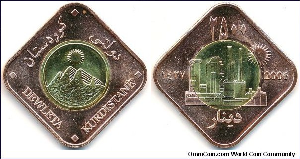Kurdistan 2500 dinar