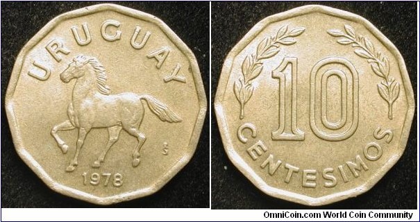 10 Centesimos
Al-bronze