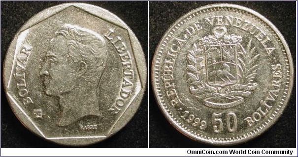 50 Bolivares
Ni clad steel