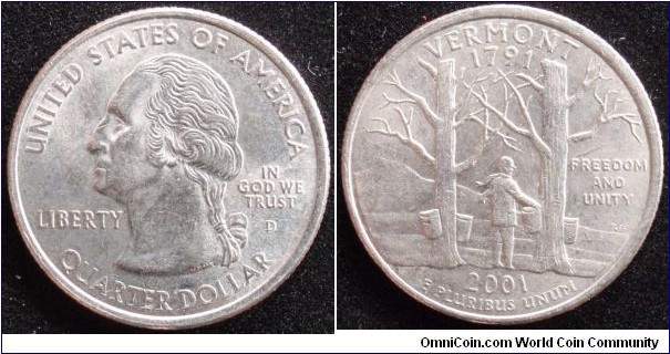 1 quarter Vermont