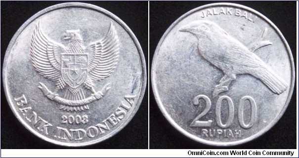 200 rupiah
Aluminium