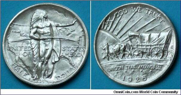 San Francisco, Oregon Trail 50 cent classic commemorative