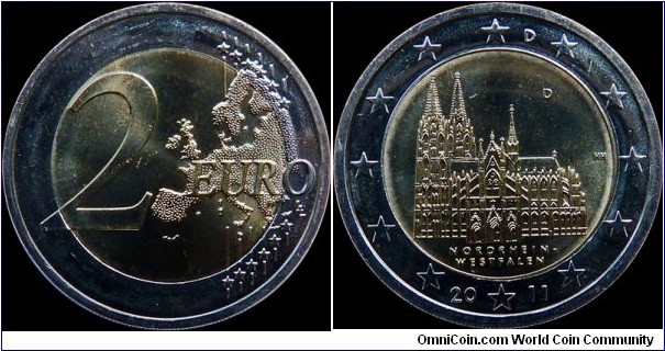 Germany 2 Euro 2011-D