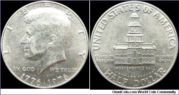USA Half Dollar 1976