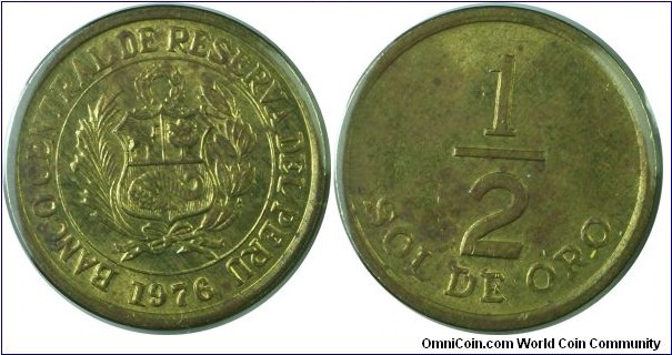 Peru 0.5Sol-km265-1976