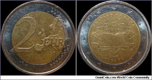 Spain 2 Euro 2007 (Commemorative)