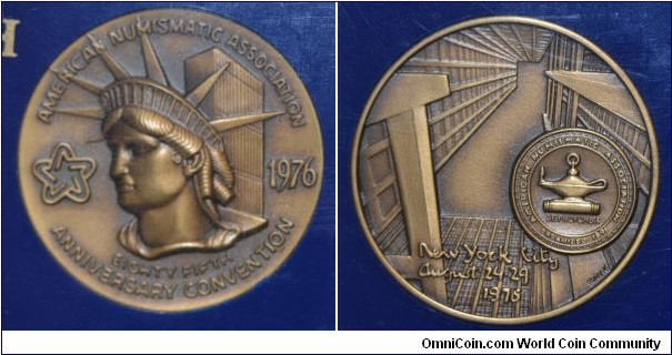 1976 ANA Convention Bronze Medal New York City
