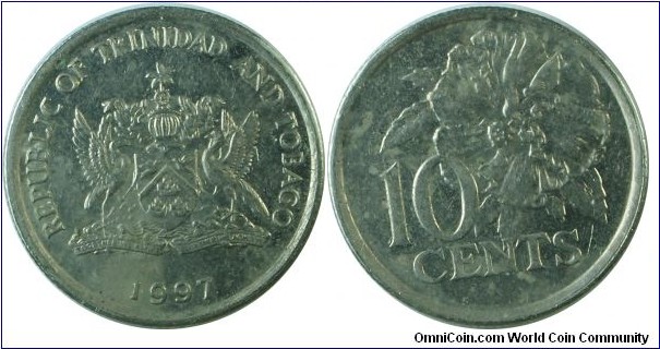 Trinidad&Tobago10Cents-km31-1997