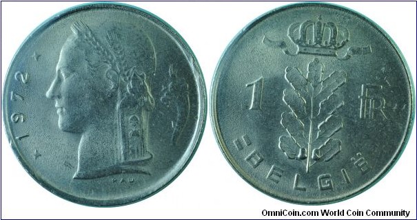 Belgium1Franc-Belgie-km143.1-1972