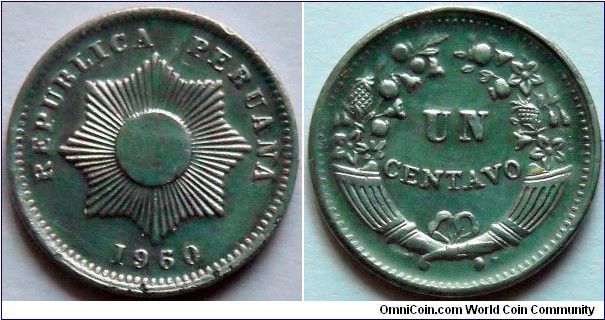 1 centavo.
1960