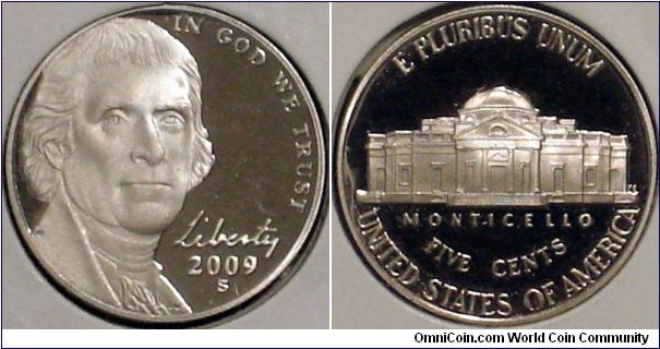 2009S Nickel