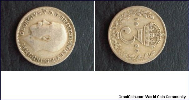 British 3 pence
