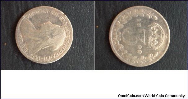 British 3 pence