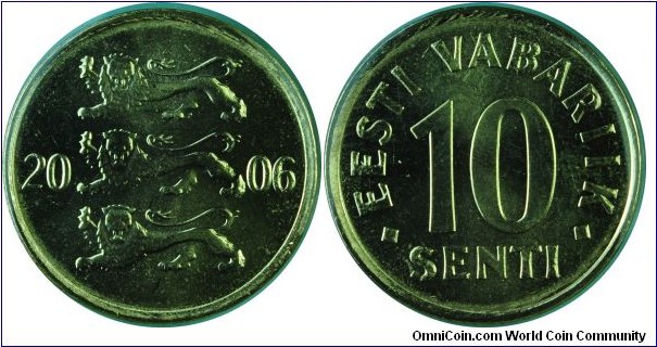 Estonia 10Senti-km22-2006