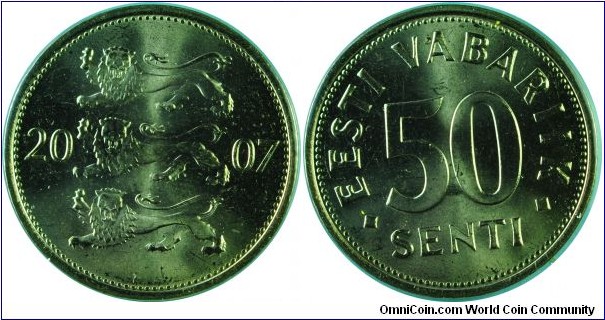 Estonia 50Senti-km24-2007