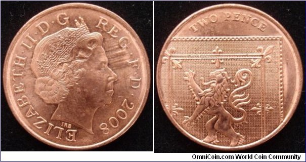 2 pence
Royal shiels
Upper-right