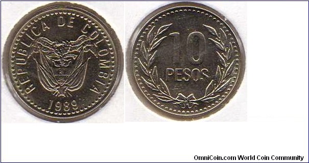 10 Pesos	__Km# 281.1