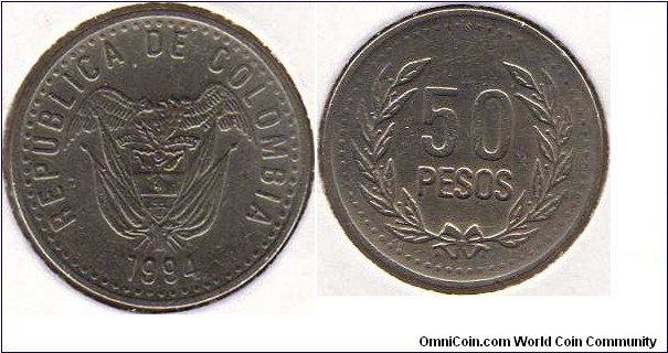 50 Pesos	__Km# 283.1