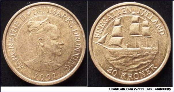 20 Kroner 
Al bronze