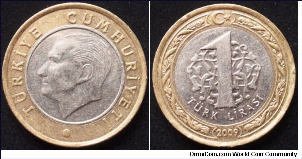 1 Lira
Bi-metallic