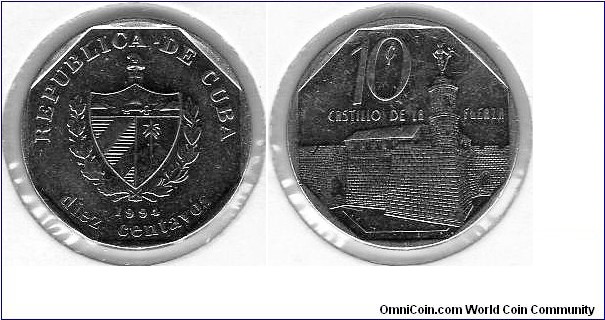 10 Centavos	__Km# 576.1