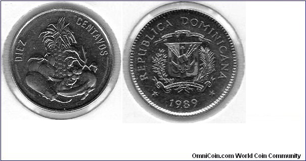 10 Centavos	__Km# 70