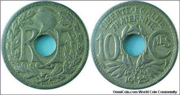 France10Centimes-km866a-1923