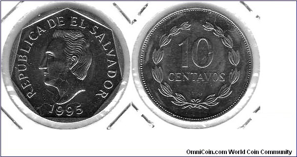 10 Centavos	__Km# 155 b