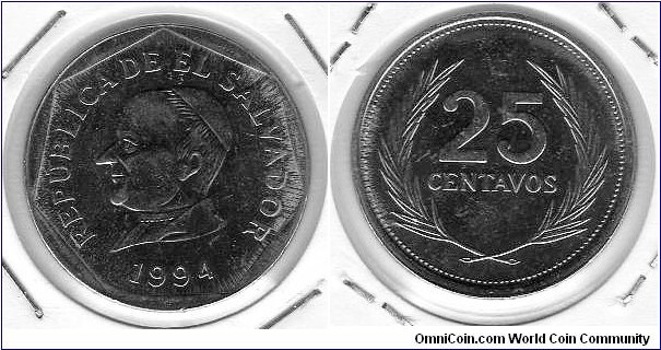 25 Centavos	__Km# 157 a