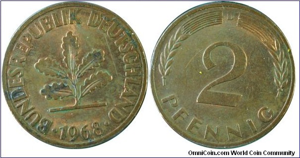 Germany2Pfennig-km106-1968