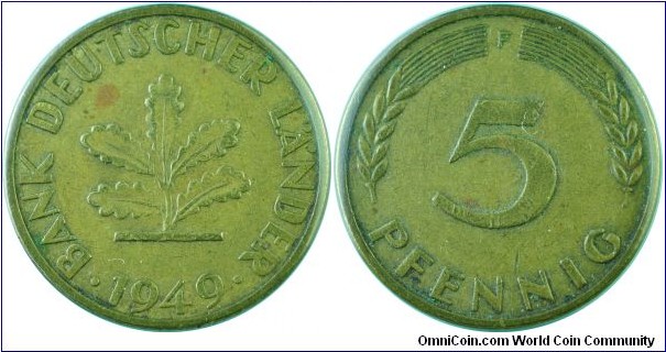 Germany5Pfennig-km102-1949