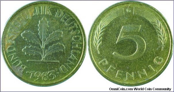 Germany5Pfennig-km107-1983