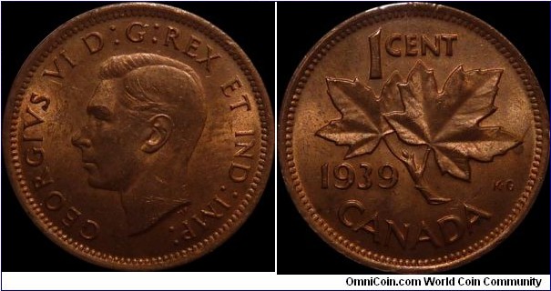 Canada 1 Cent 1939