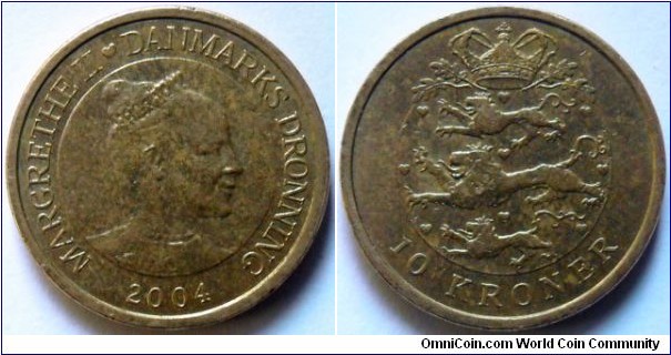 10 kroner.
2004