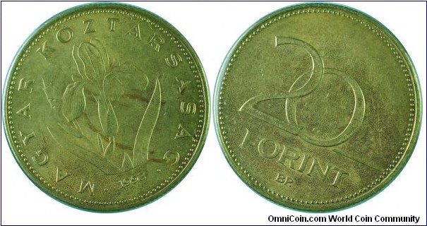 Hungary20Forint-km696-1993