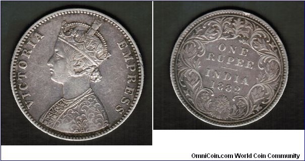 My first coin of British India Era.