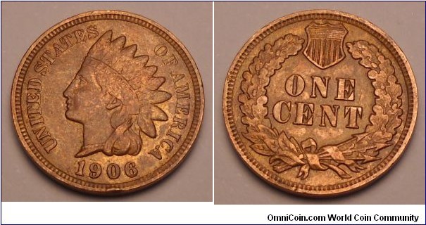1906 Indian Cent