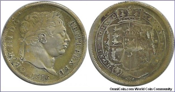 Great Britain 1 Shilling 1816