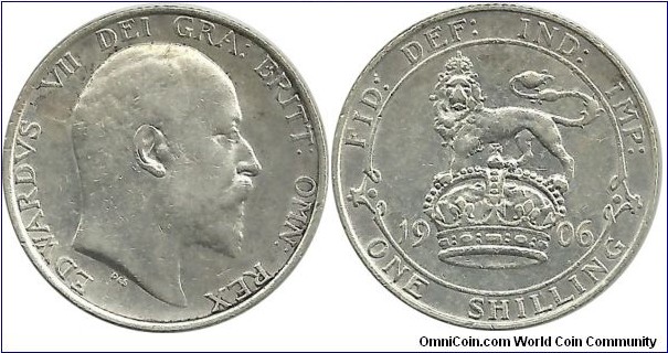 Great Britain 1 Shilling 1906
