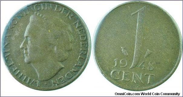 Netherlands1Cent-km175-1948