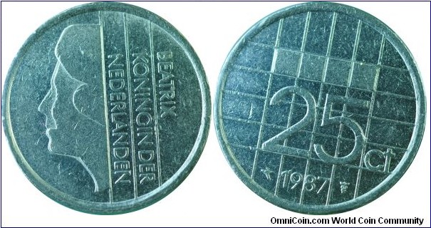 Netherlands25Cents-km204-1987