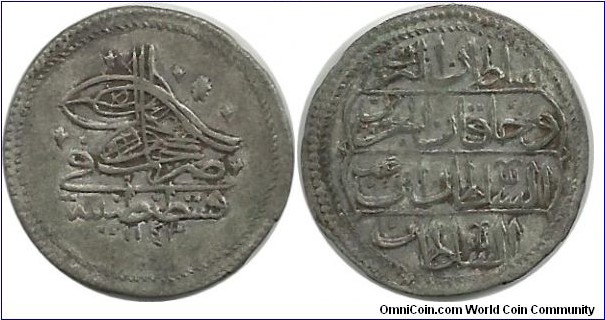 Ottoman 10 Para 1143
(1731)
