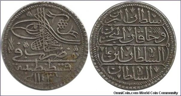 Ottoman 20 Para 1143 (1731)