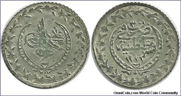 Ottoman 20 Para 1223-30 (1838)