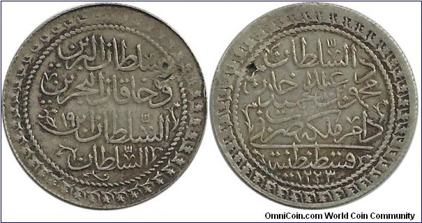 Ottoman 60 Para 1223-19(6th Serie) (1828)